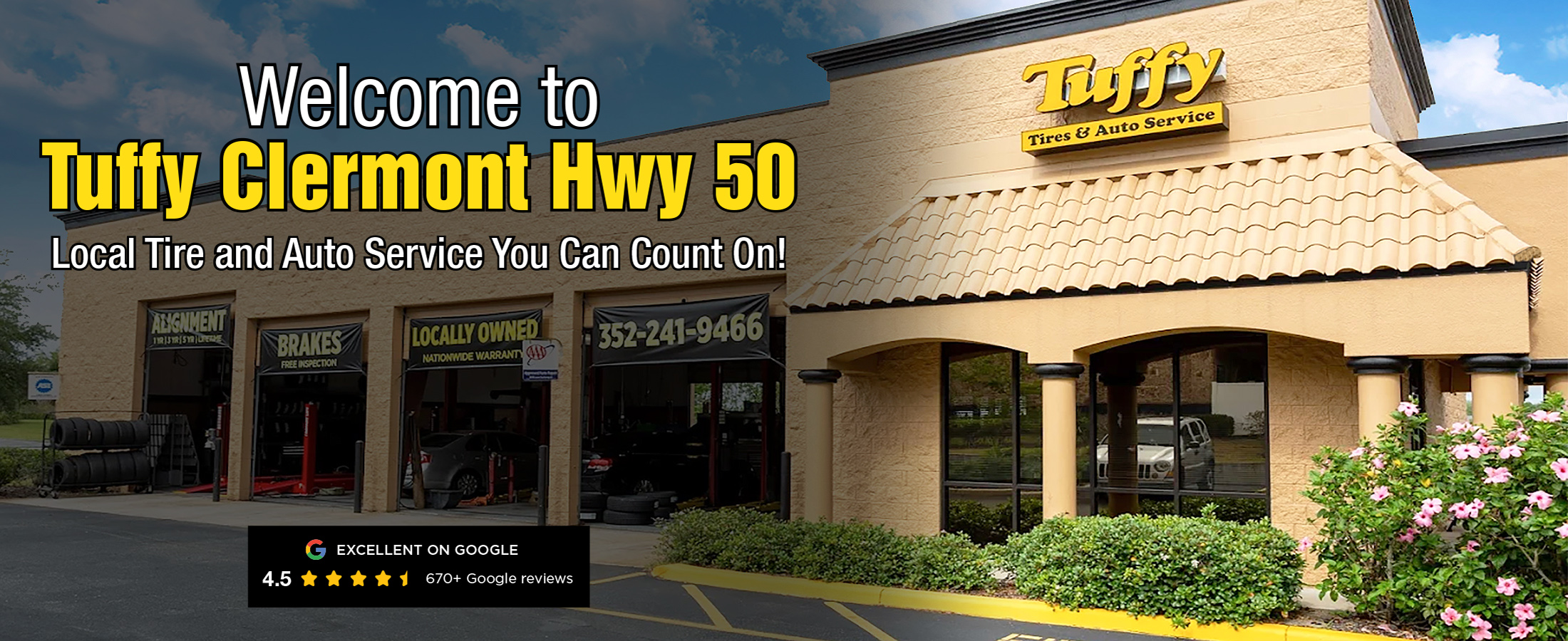 Tuffy Clermont Welcome